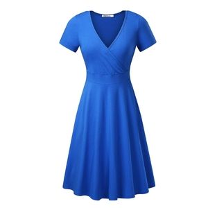 MSBasic Women's Casual Flared Midi Dress 👗